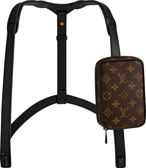 LouisVuitton Upcycled harness  Holster, Louis vuitton, Harness