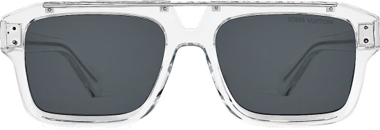 Louis Vuitton Clear Frame 11 Mascot Sunglasses