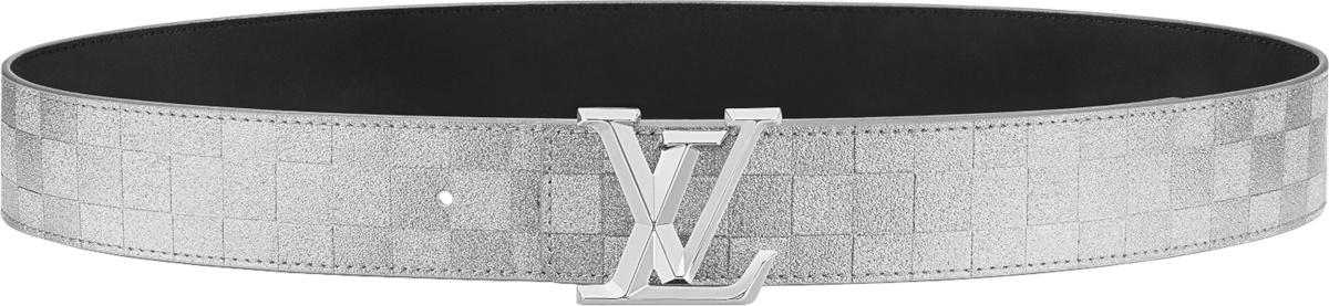 Louis Vuitton Glitter Damier 'LV Pyramide' Belt | INC STYLE