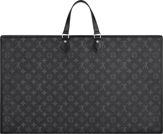 Louis Vuitton Graphite Monogram Eclipse Garment Bag