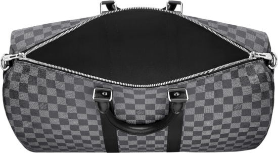 Louis Vuitton Grey Keepall BandouliÈre 45
