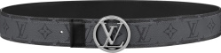 Louis Vuitton Grey Lv Circle Belt M0286t