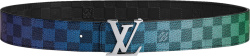 Louis Vuitton Multicolor Gradient Damier Belt M0249v