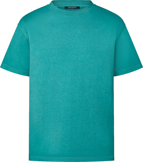 Louis Vuitton Ocean Blue Inside Out T Shirt 1a99yr
