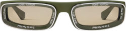 Louis Vuitton Olive Green Low Lv Super Vision Sunglasses