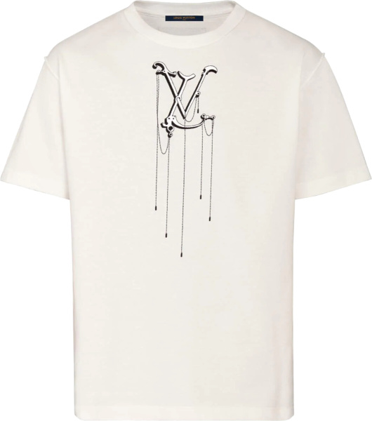 Louis Vuitton Pendant Embroiderd T Shirt 1a5ves