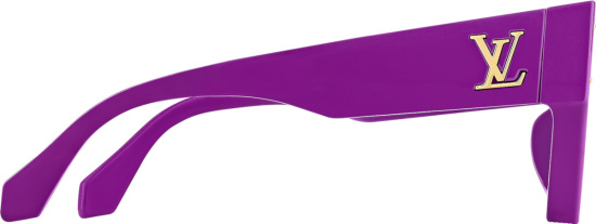 Louis Vuitton Purple Cyclone Sunglasses