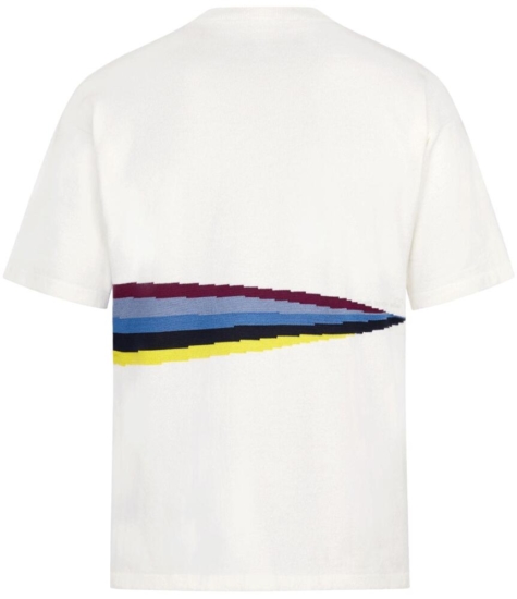 Louis Vuitton Rainbow Print White T Shirt Ss19