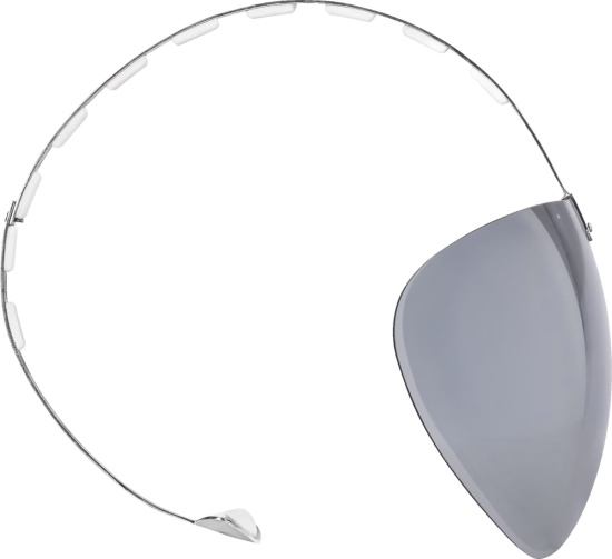 Louis Vuitton Silver Mirrored Lv Fiction Sunglasses
