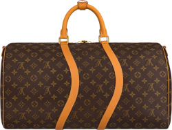 Louis Vuitton Wavy Monogram Keepall 50 Duffle Bag