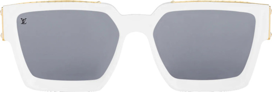 Louis Vuitton White 1.1 Millionaires Sunglasses