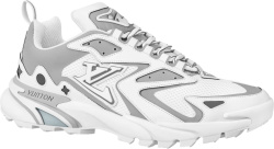 White & Grey 'Runner Tatic' Sneakers