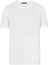 Louis Vuitton White Lv Classic Logo T Shirt
