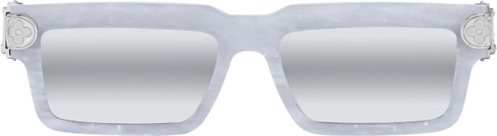 Louis Vuitton White Marble Joystorm Sunglasses