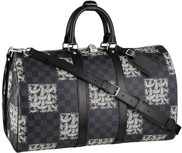 Louis Vuitton X Christopher Nemeth Black Rope Duffle Bag