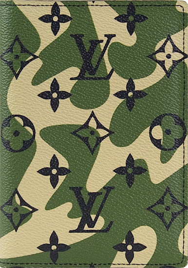 Louis Vuitton 2009 Murakami Monogramouflage Passport Holder