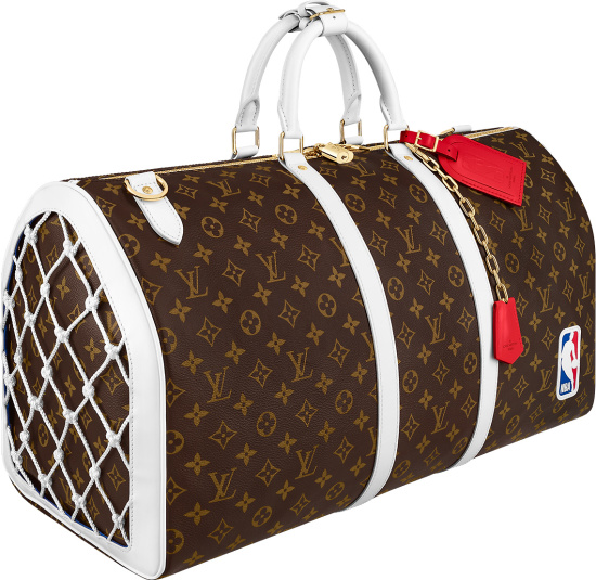 Louis Vuitton X Nba Brown Monogram Duffle Bag