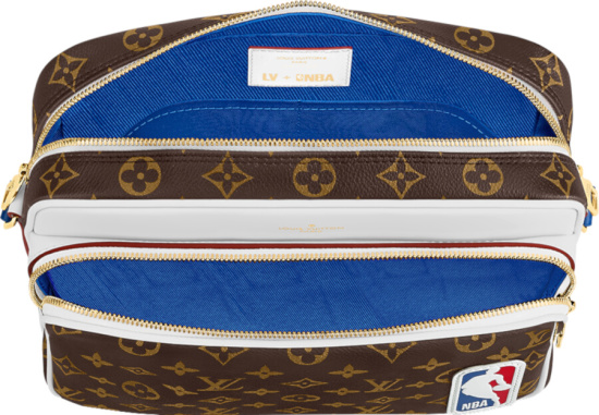 Louis Vuitton X Nba Brown Monogram Messenger Bag