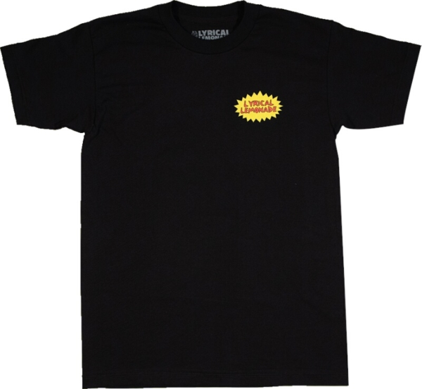Lyrical Lemonade Logo Print Black T Shirt