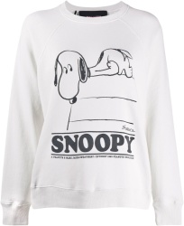White Snoopy Sweatshirt