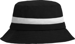 Marni Black And White Stripe Bucket Hat