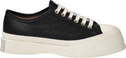 Marni Black Leather Pablo Platform Sneakers