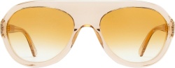 Orange Clear 'Mount Toc' Sunglasses