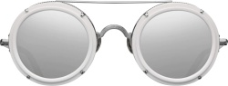 White Round Sunglasses (M3080)