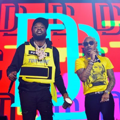Meek Mill Instagram Post With Future Wearing Yellow Vest