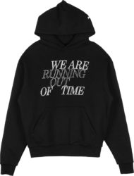 Black 'Running Out of Time' Hoodie