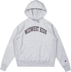 Midwest Kids Grey Logo Hoodie