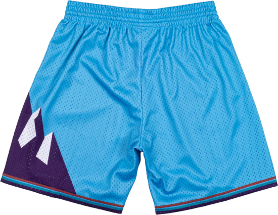 Mitchell And Ness 1996 97 Utah Jazz Light Blue Shorts