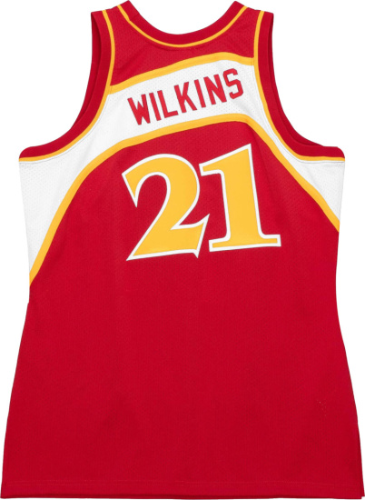 Mitchell And Ness Dominique Wilkins Atlanta Hawks 1987 88 Jersey