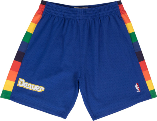 Mitchell & Ness Denver Nuggets Blue Shorts