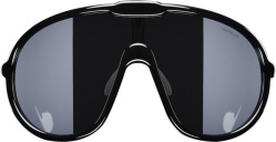 Black Mirrored Mask Sunglasses (ML0184)