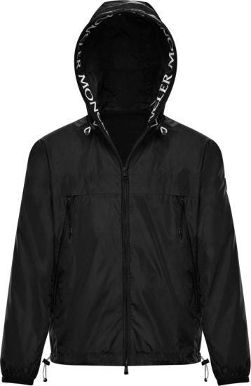 Moncler Black 'massereau' Jacket G10911a7380054155