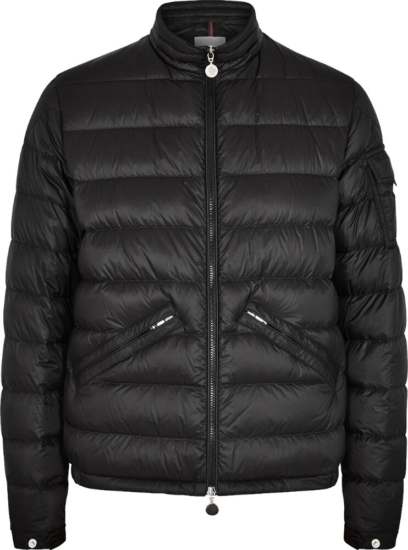 Moncler Black 'Agay' Padded Jacket | INC STYLE