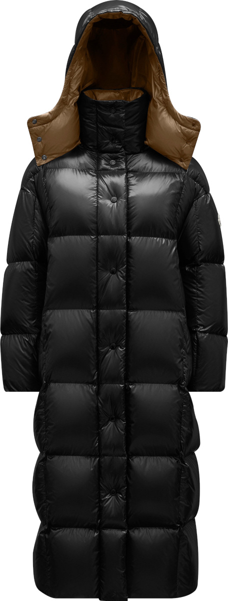 Moncler Black 'Parnaiba' Long Jacket | Incorporated Style