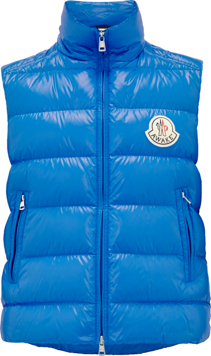Moncler Genius x AWAKE Blue 'Parker' Puffer Vest | INC STYLE