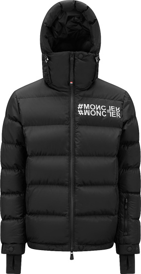 Moncler Grenoble Black Isorno Down Puffer Jacket H20971a000615399e999