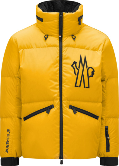 Moncler Grenoble Yellow Verdons Down Jacket I20971a000235399e127