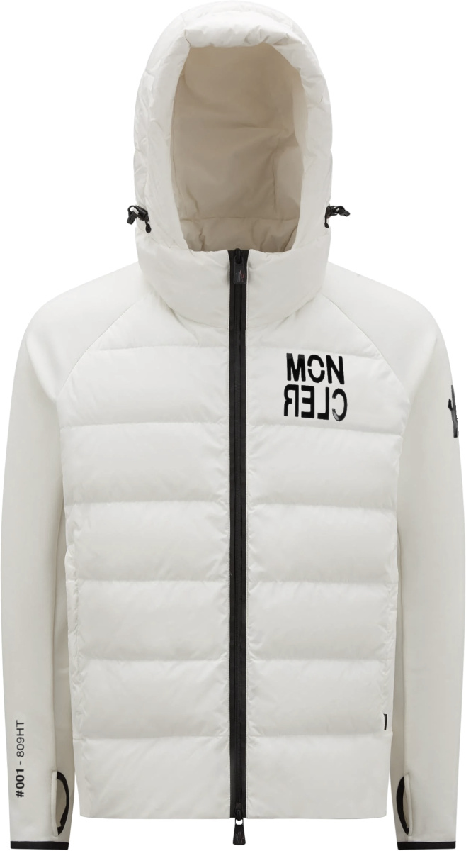 Moncler Grenoble White Lightweight Padded Jacket | INC STYLE