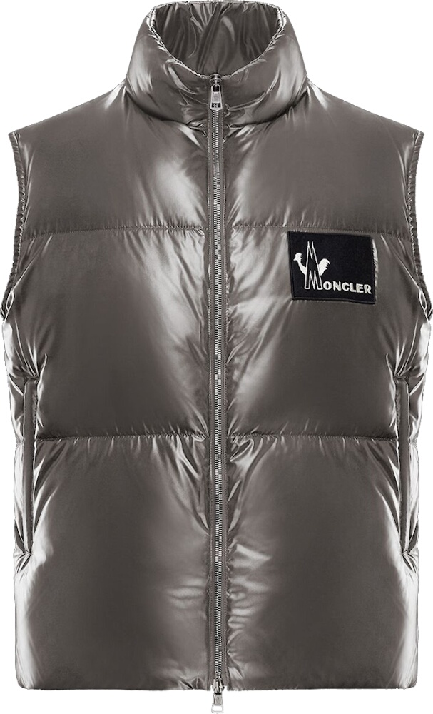 Moncler Grey 'Banker' Vest | Incorporated Style