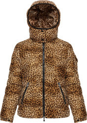 Leopard 'Bady' Down Jacket
