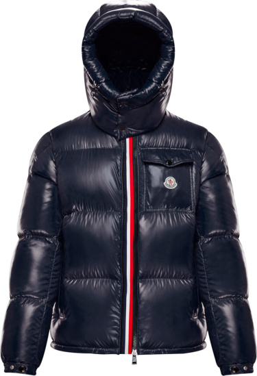 Moncler Navy 'Montbeliard' Down Jacket | INC STYLE