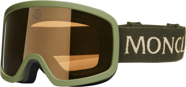 Moncler Olive Green Terrabeam Goggles
