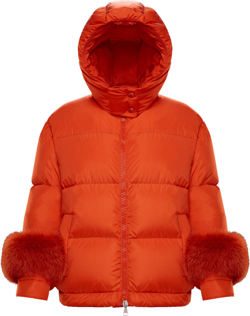 Moncler Orange 'Effraie' Jacket | Incorporated Style