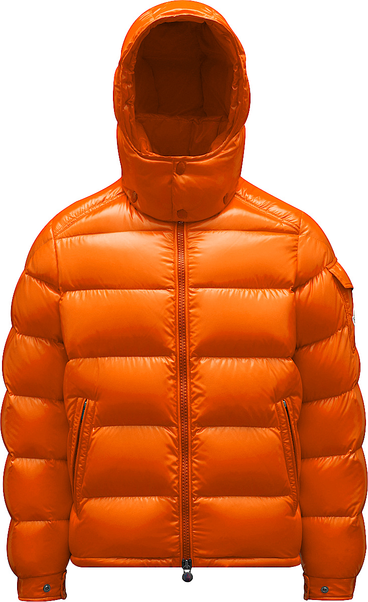 Moncler Orange 'Maya' Jacket | Incorporated Style