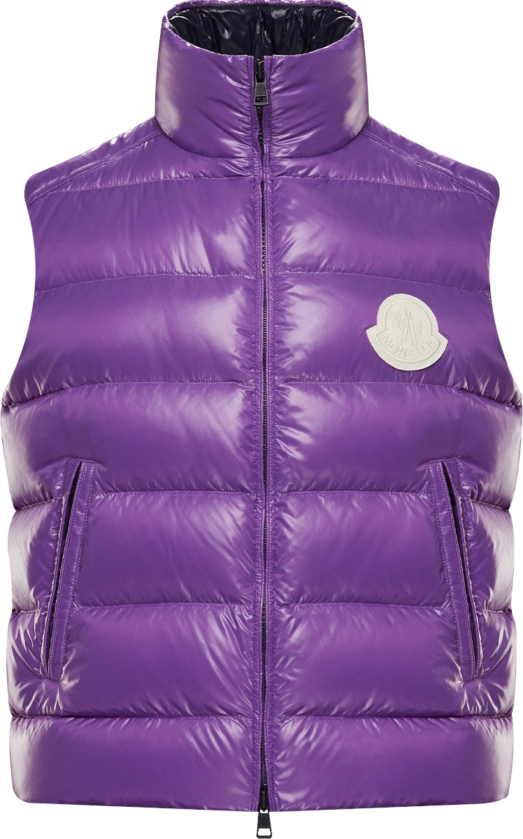 Moncler Purple 'Park' Vest | Incorporated Style