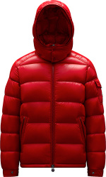 Moncler Red Maya Down Puffer Jacket G20911a5360068950457